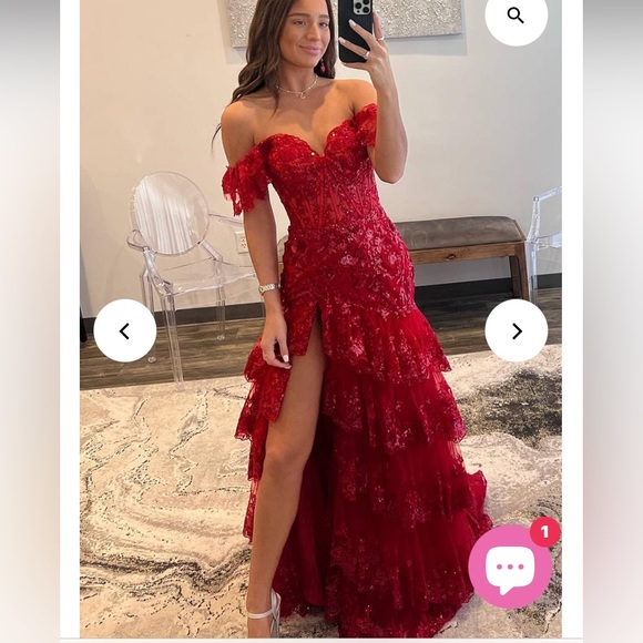 Prom Sequin Dress - Picture 2 of 4